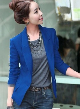 Woman Formal Slim Blazer Jacket For Ladies Suit Office Coat