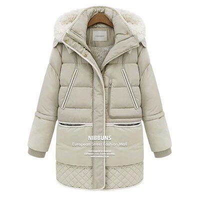 New 2017 Thick Lamb's Wool Jacket Women Winter Jackets