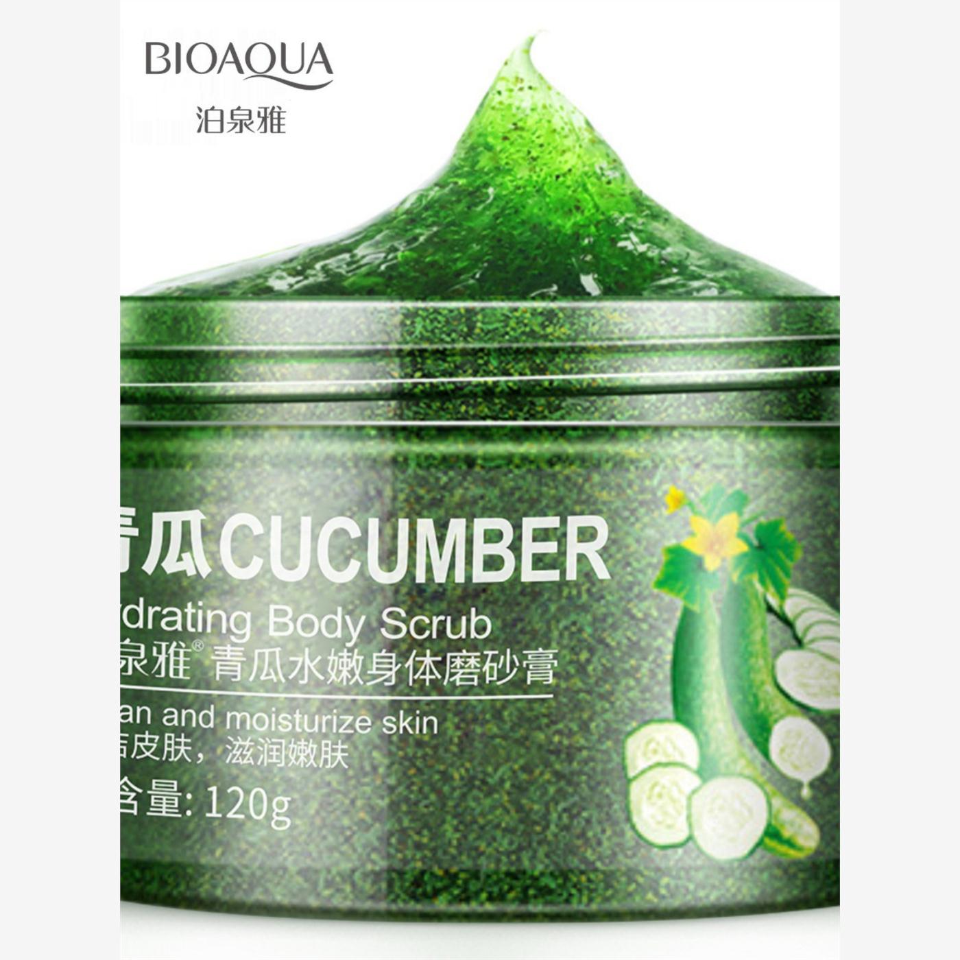 cucumber face Body Scrub Exfoliating Gel Whitening青瓜磨砂膏