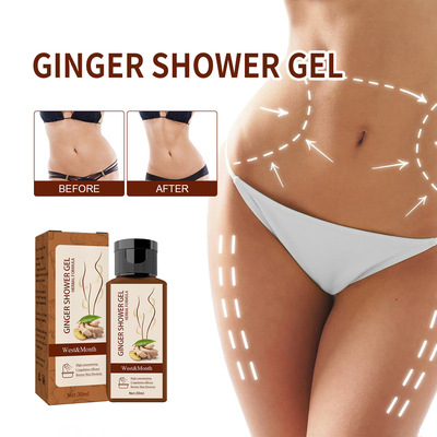 Bioslim Lymphatic Drainage Ginger Shower Gel Slimvibe 30ml