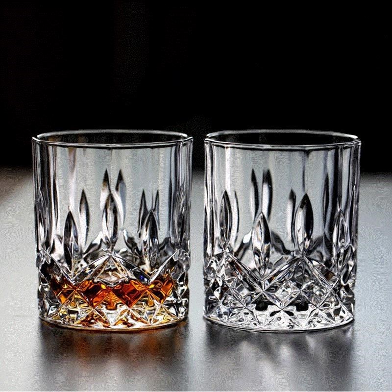 A lead-free crystal glass Whiskey Cup ocean juice cup cup cu
