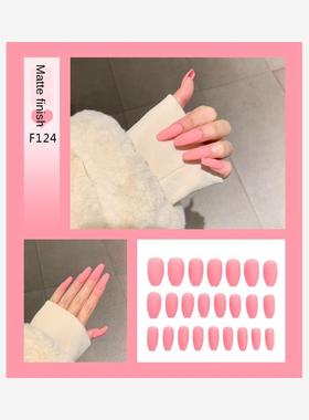 Nail Art Fake Nails Stiletto Tips Clear Press on Long False