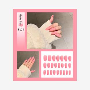 Nail Art Fake Nails Stiletto Tips Clear Press on Long False