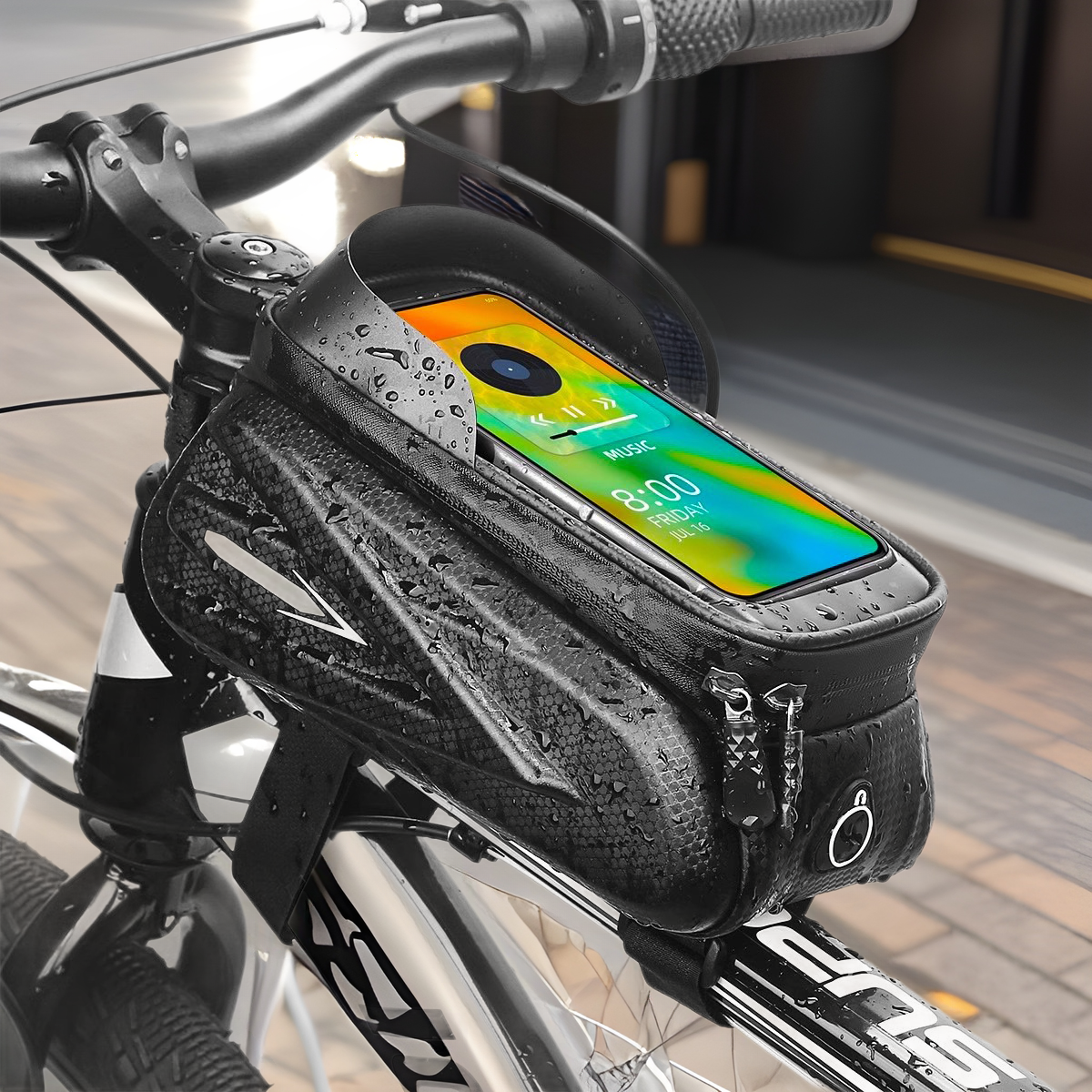 自行车包前梁包山地车手机收纳单车前挂包防水装备骑行包硬壳,自行车/骑行装备/零配件,自行车包,淘宝优惠券,粉丝福利购,淘宝优惠卷