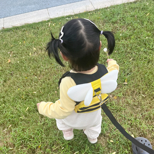宝宝牵引绳子安全绳防走失带儿童防丢安全绳背包安全手环遛娃神器
