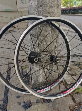 折叠自行车轻量P8 SP18 16寸349/20寸406/451 碟刹/V刹轮组120响