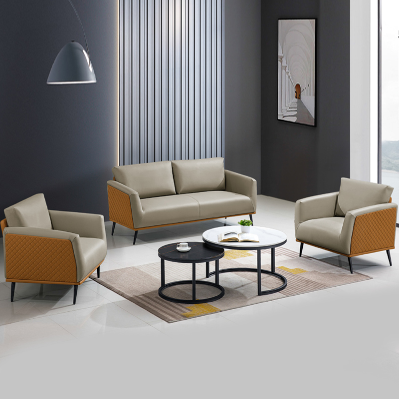 现代商务休息区办公沙发