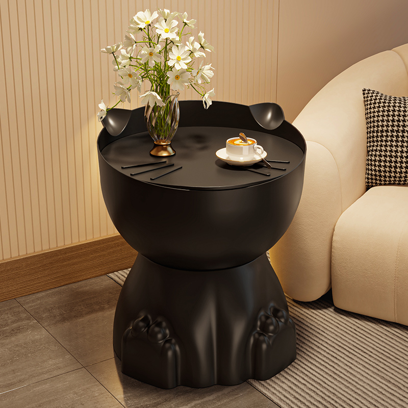 沙发床头小边几可移动茶几奶油风简约边桌客厅阳台桌子床边置物架