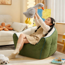 儿童沙发宝宝阅读书角专用懒人沙发婴儿可躺可睡小月龄靠垫豆沙袋