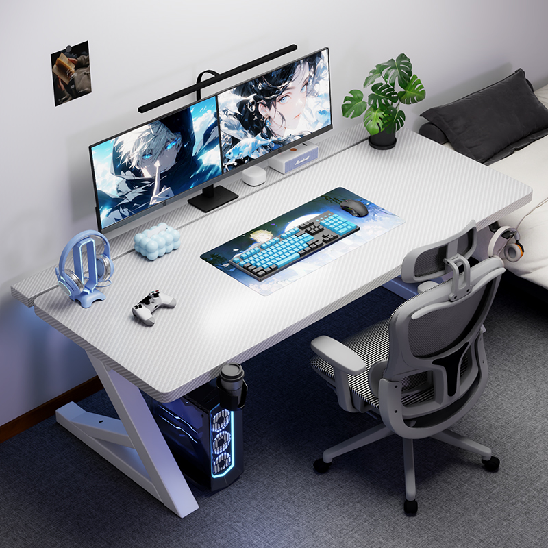 电脑桌实木家用书桌电竞桌