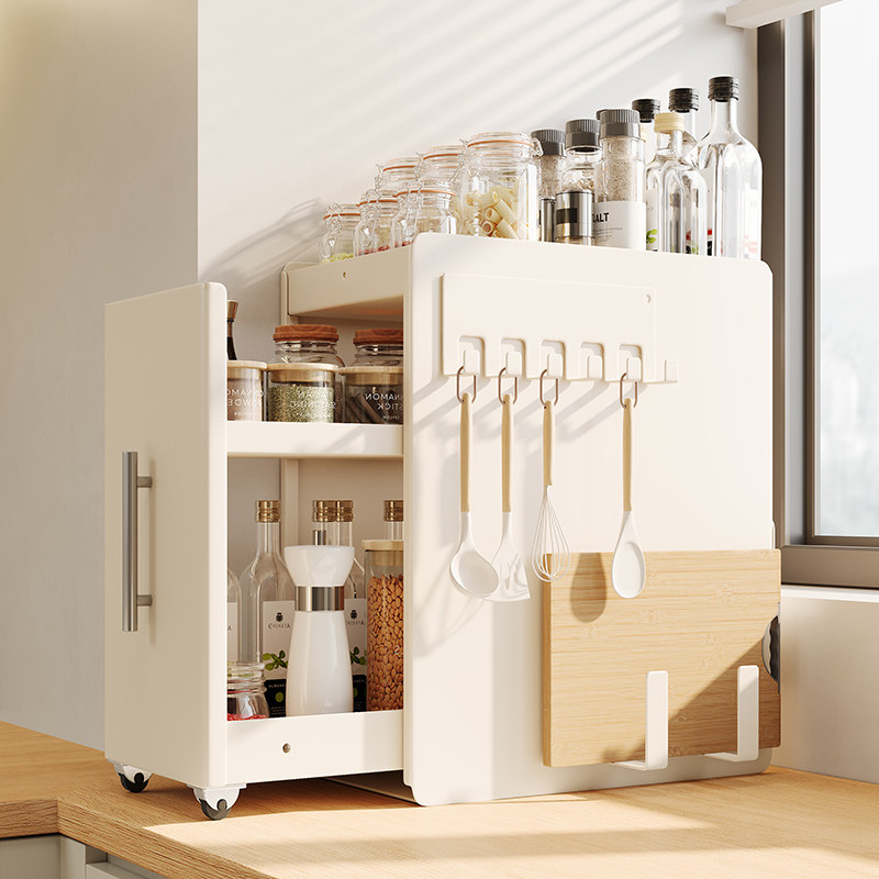 厨房调料品置物架多功能台面神器带盖防尘防锈碗碟收纳柜家用橱柜,厨房/烹饪用具,调料置物架,淘宝优惠券,粉丝福利购,淘宝优惠卷