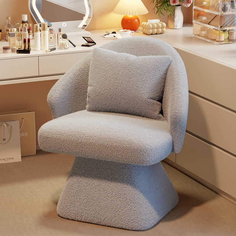 轻奢化妆凳卧室梳妆凳现代简约小户型家用梳妆台椅子高级感美甲凳,住宅家具,梳妆凳,淘宝优惠券,粉丝福利购,淘宝优惠卷