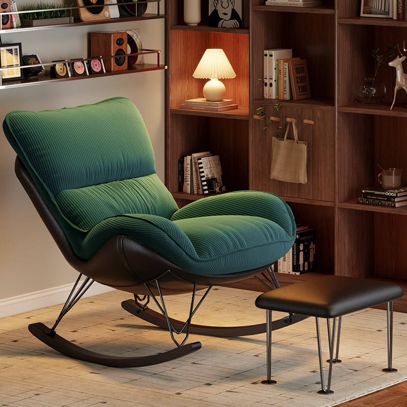摇摇椅家用懒人沙发躺椅成人可睡觉客厅家用阳台休闲单人2025新款,住宅家具,摇椅,淘宝优惠券,粉丝福利购,淘宝优惠卷
