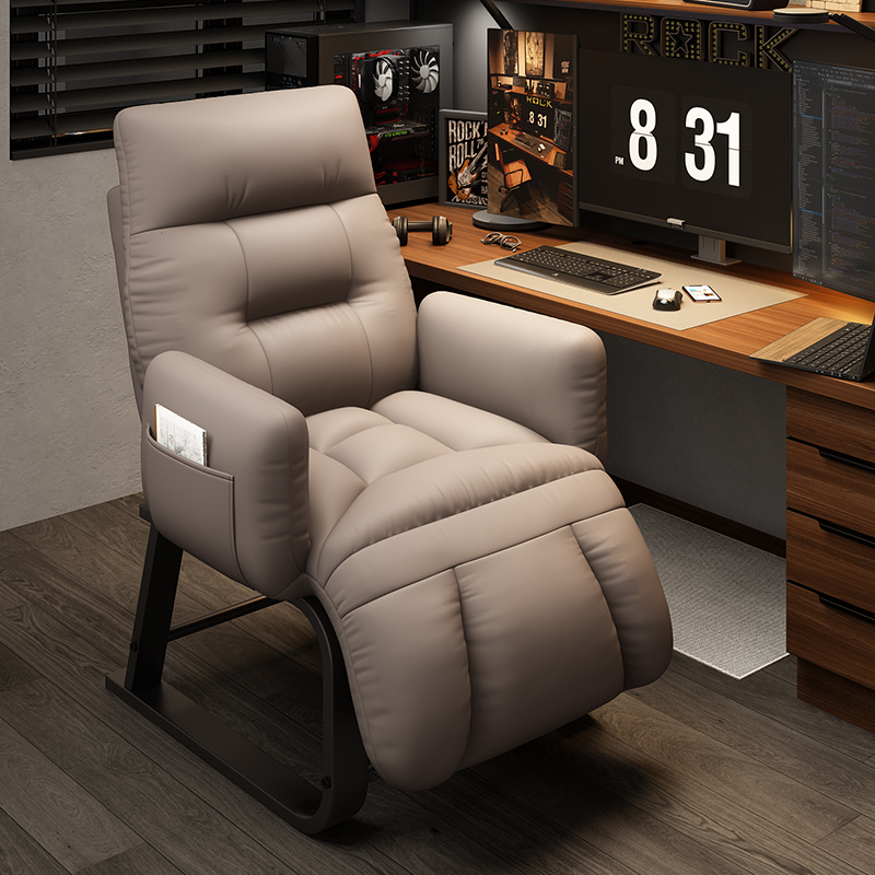 躺椅折叠午休午睡床办公室两用椅