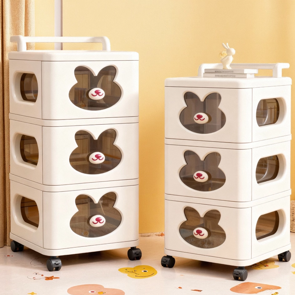 书包置物架可移动落地小推车