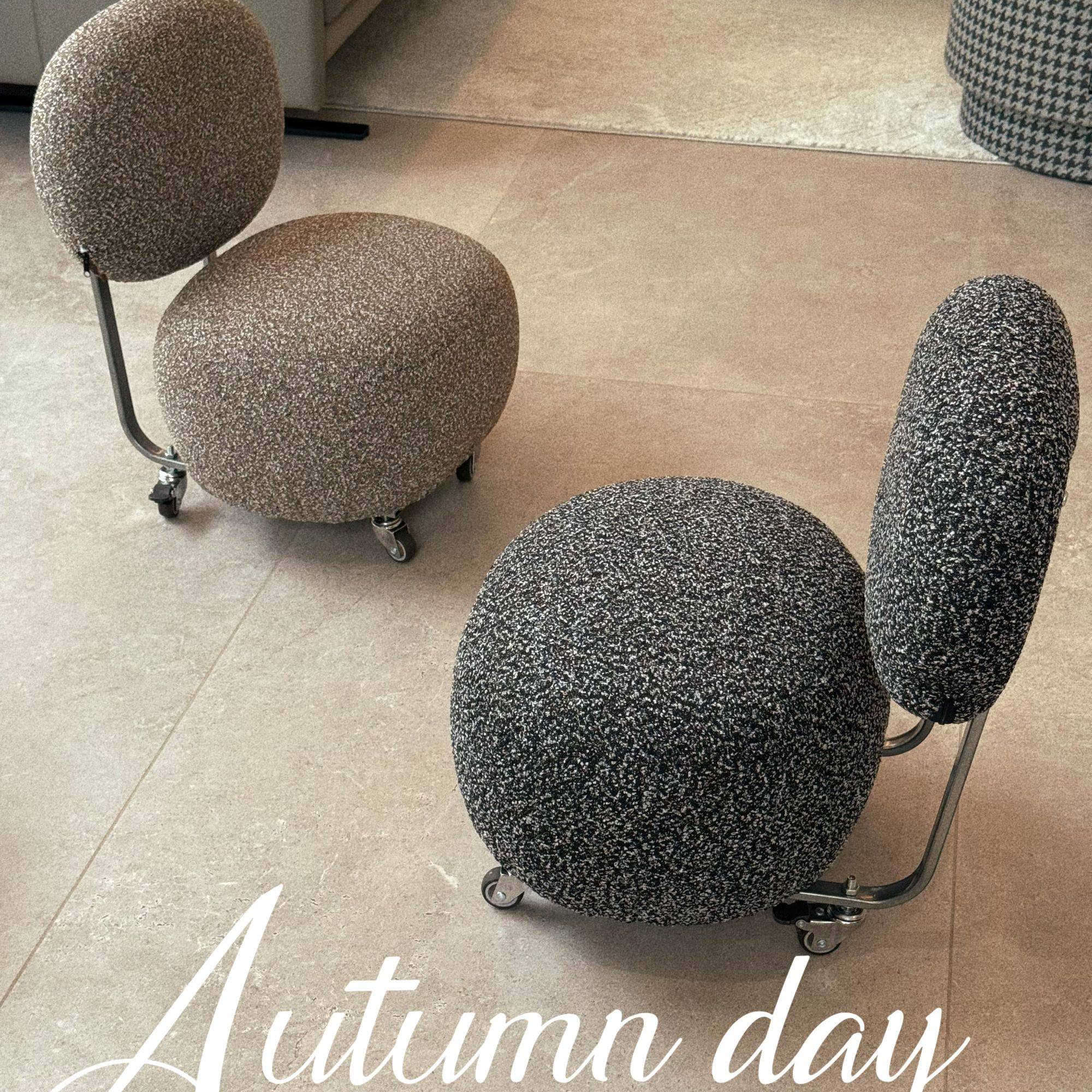 万向轮小凳子家用客厅矮凳可移动溜溜凳儿童靠背沙发椅换鞋带娃凳,住宅家具,矮凳,淘宝优惠券,粉丝福利购,淘宝优惠卷