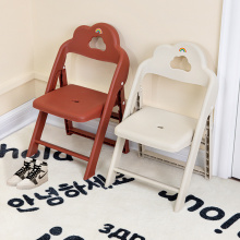 家用折叠小凳子儿童便携靠背椅门口换鞋凳户外露营折叠椅防滑板凳
