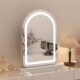 简约台式 化妆镜拱形桌面化妆镜卧室学生宿舍铁艺大镜子化妆台镜子