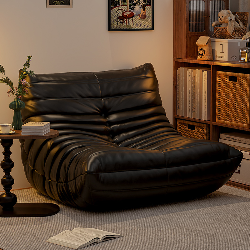 毛毛虫懒人沙发卧室单人小沙发