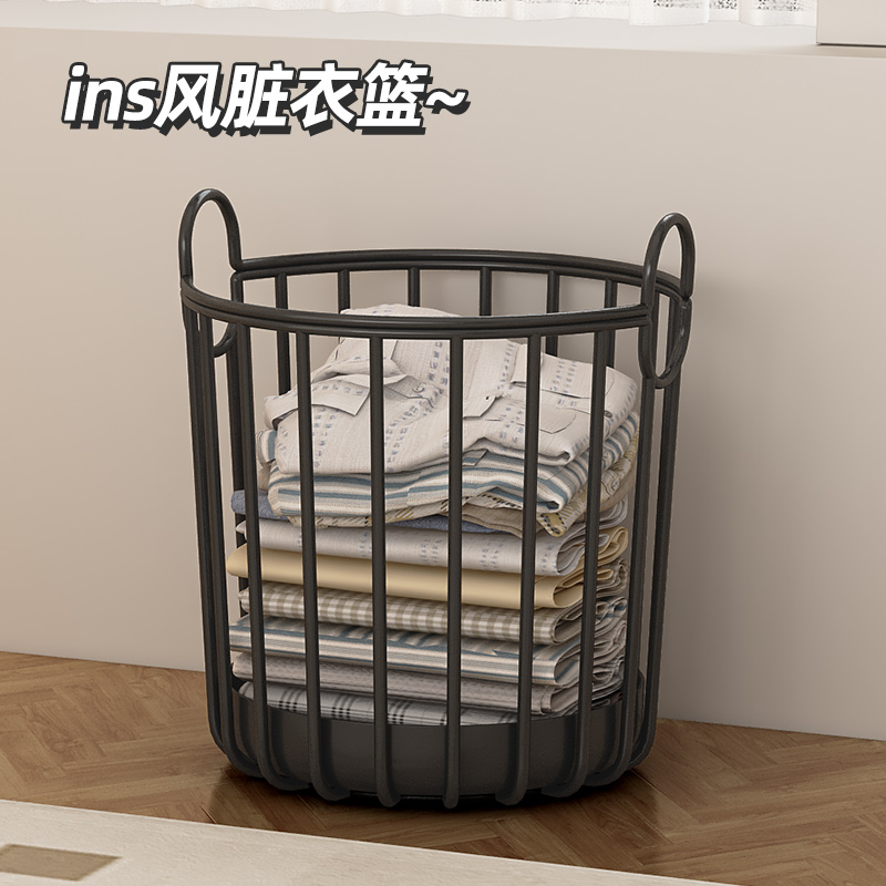 高颜值ins风脏衣篮~
