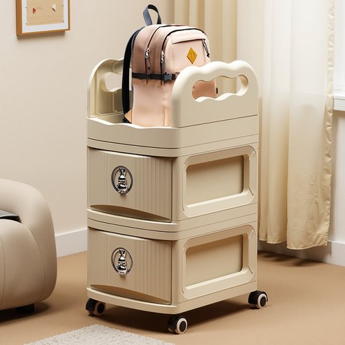 顺滑抽拉随意摆放儿童收纳好物