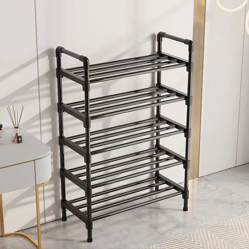 麦田多层收纳不锈钢鞋架置物架