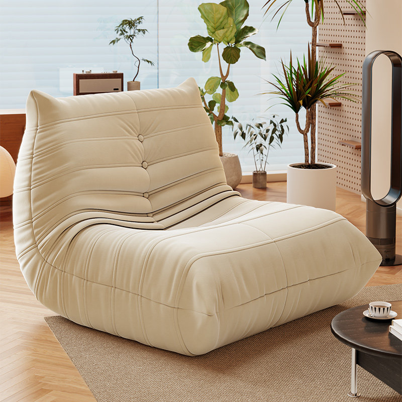 毛毛虫懒人沙发可躺可睡客厅新款单人窝窝沙发椅卧室榻榻米小沙发,住宅家具,懒人沙发,淘宝优惠券,粉丝福利购,淘宝优惠卷