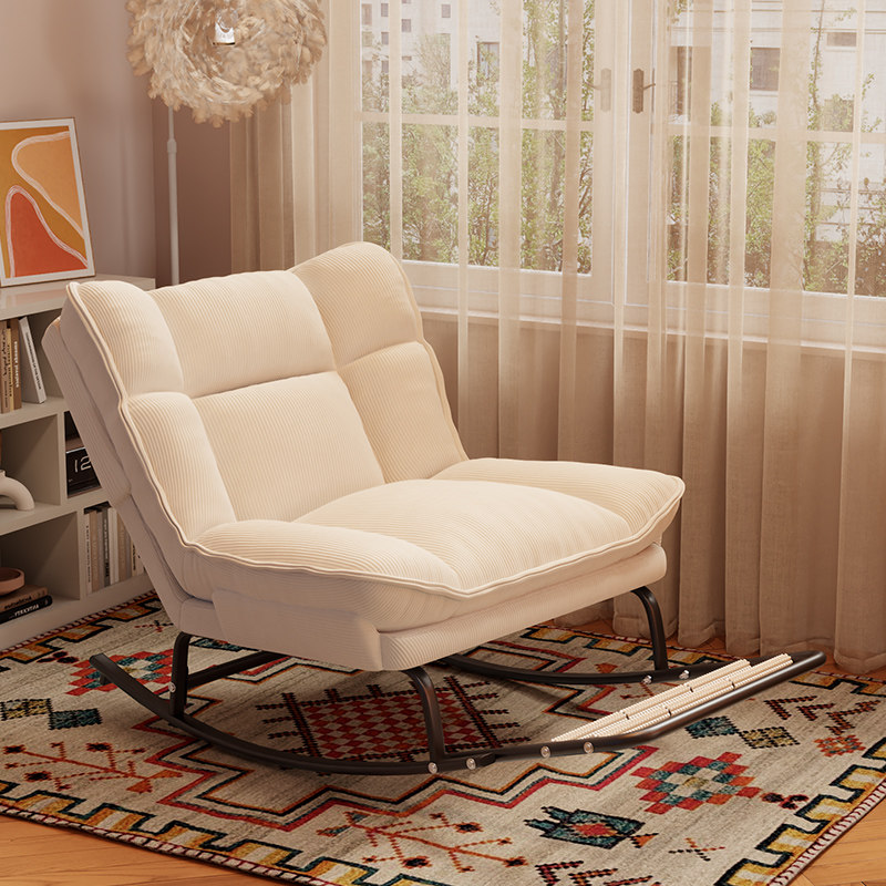 摇摇椅单人窝窝成人可睡觉午休躺椅家用阳台休闲懒人沙发2026新款,住宅家具,摇椅,淘宝优惠券,粉丝福利购,淘宝优惠卷