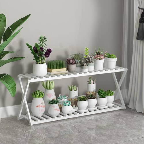 阳台花架子室内多层实木客厅家用