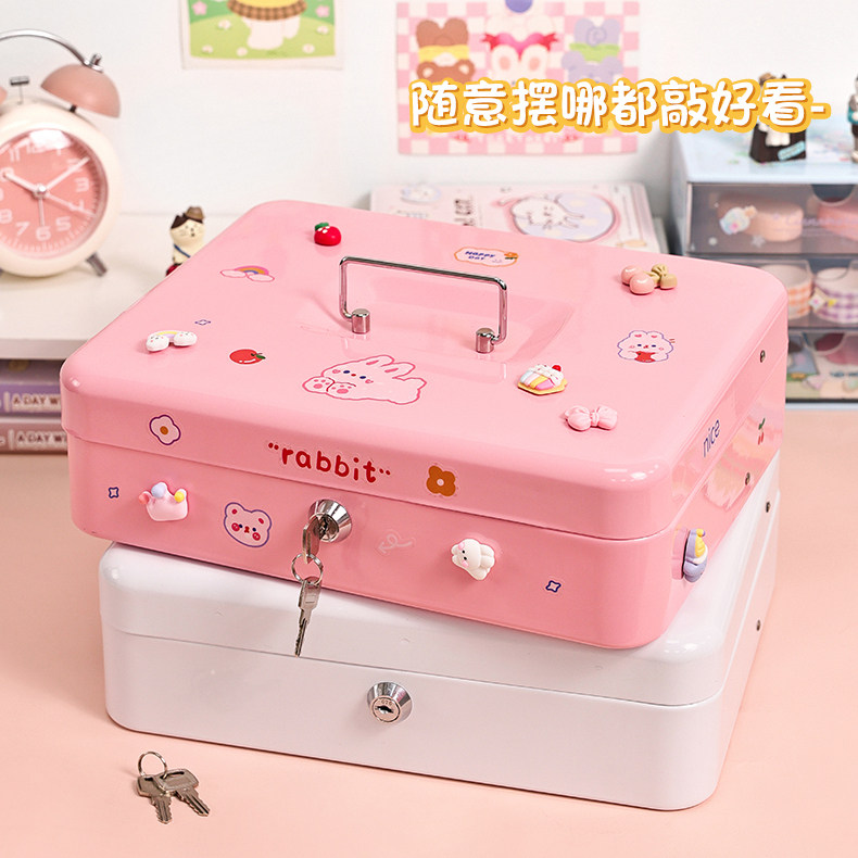 儿童存钱罐2026新款女孩储蓄只进不出高颜值手提保险箱礼物大容量,节庆用品/礼品,储蓄罐,淘宝优惠券,粉丝福利购,淘宝优惠卷