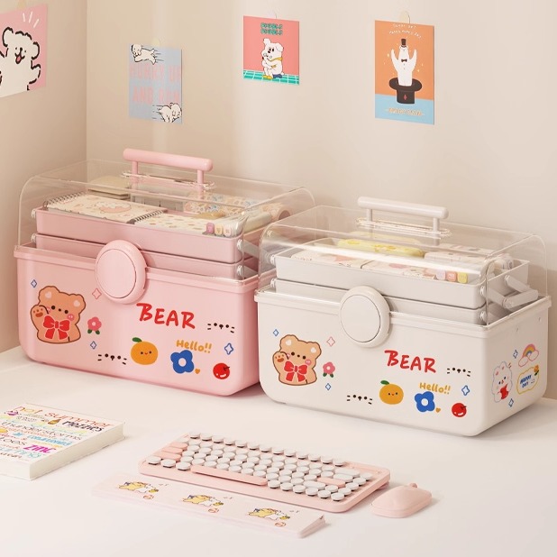 女孩子儿童玩具生日礼物送3岁4小女童6到10十5实用发饰头绳收纳盒