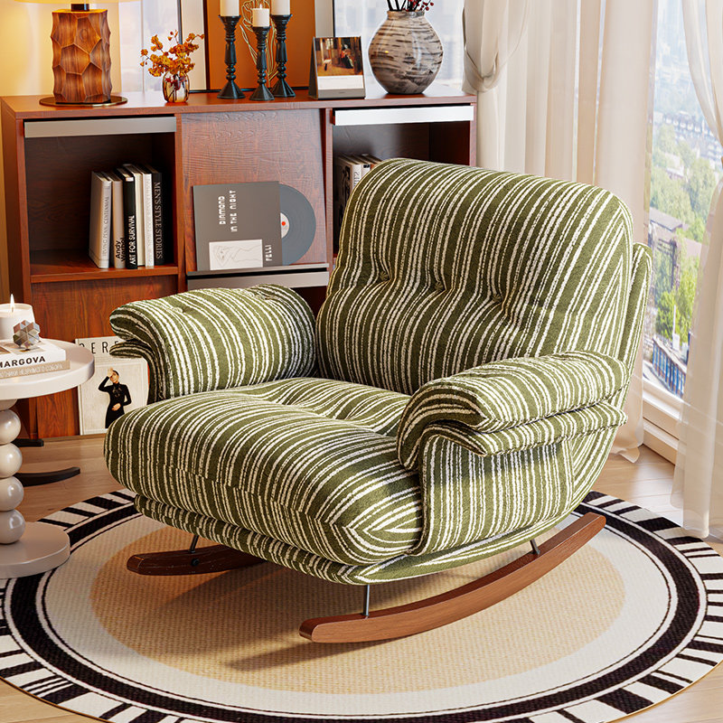 摇摇椅躺椅成人大人可睡觉2026新款单人懒人沙发家用客厅阳台休闲,住宅家具,摇椅,淘宝优惠券,粉丝福利购,淘宝优惠卷