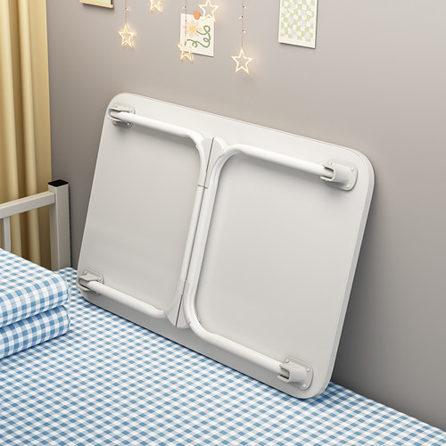 可折叠电脑桌学生床上小桌子宿舍上铺学习桌家用卧室飘窗懒人书桌