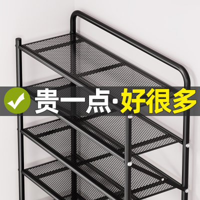 免安装折叠鞋架家用门口多层2026新款出租房用窄小鞋柜鞋子收纳架