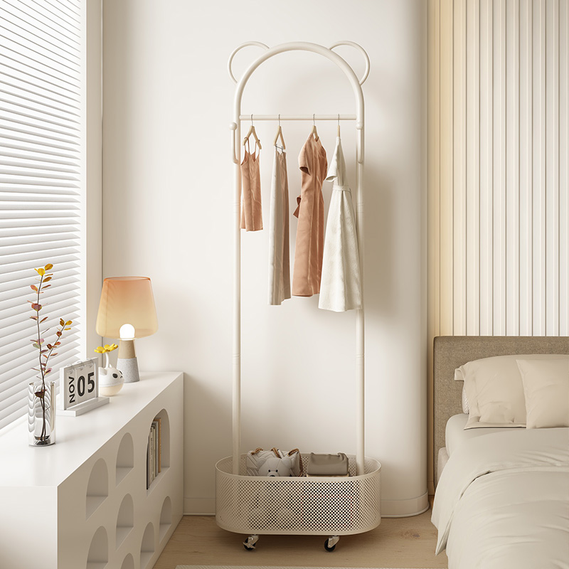 儿童卧室挂衣架置物收纳挂包架