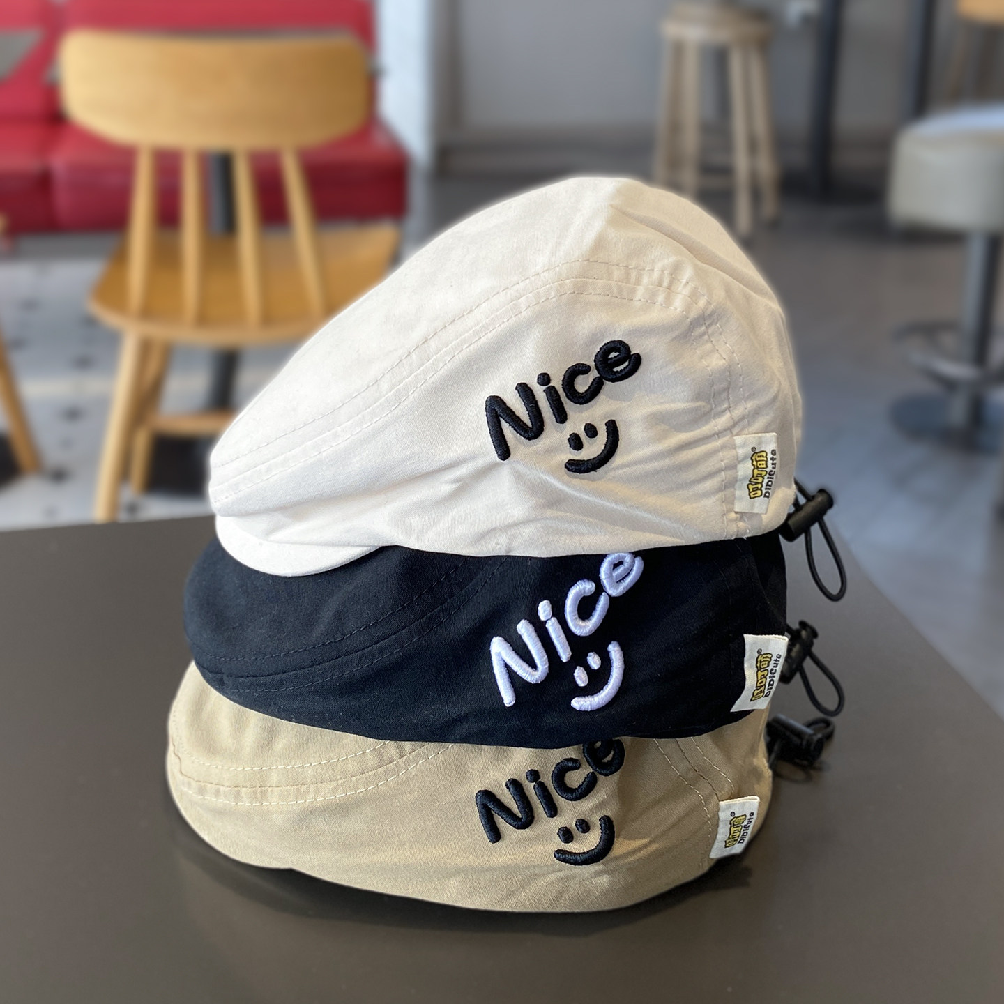 儿童帽子春秋款洋气反戴前进帽男童痞帅个性夏季薄款宝宝贝雷帽潮