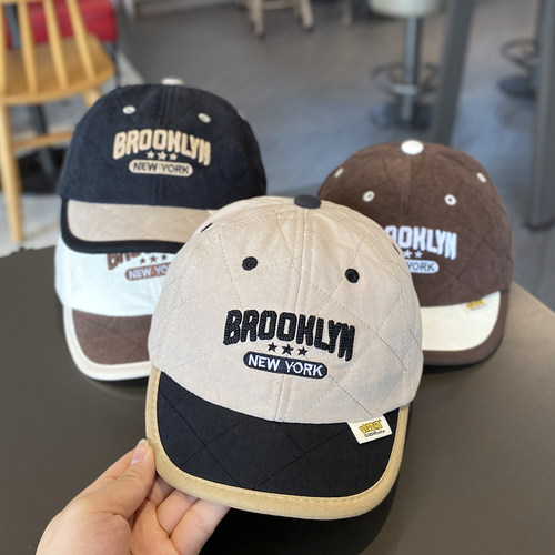 秋冬宝宝小棒球帽百搭