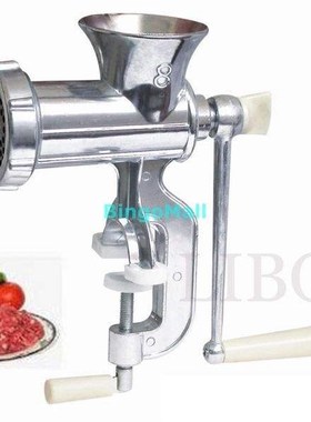 Hand Cast Iron Manual Meat Grinder Mincer Machine Sausage