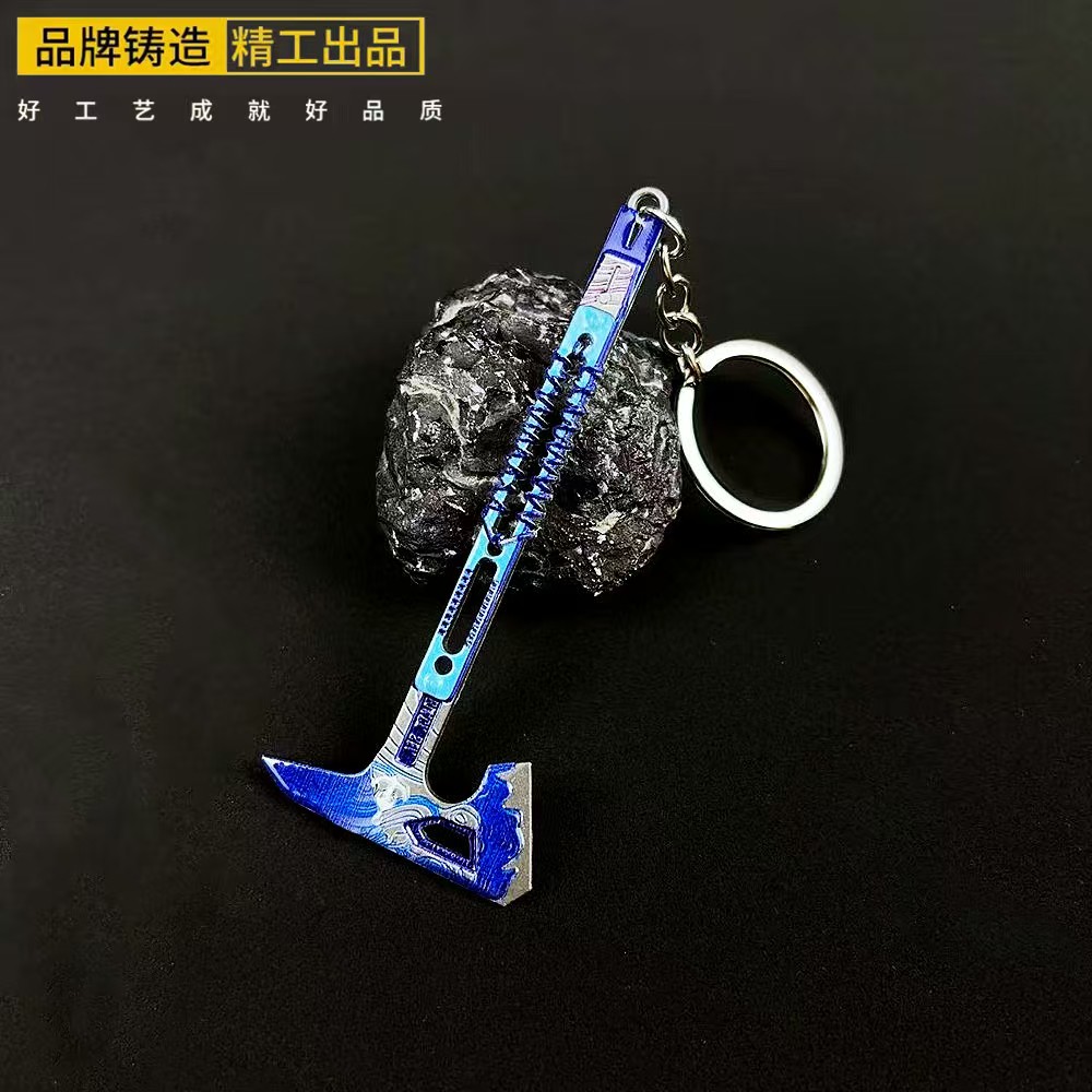 三角洲迷你黑海战斧挂件武器