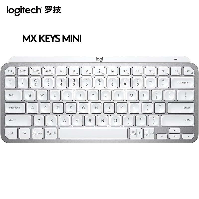 罗技无线键盘KeysMini蓝牙迷你