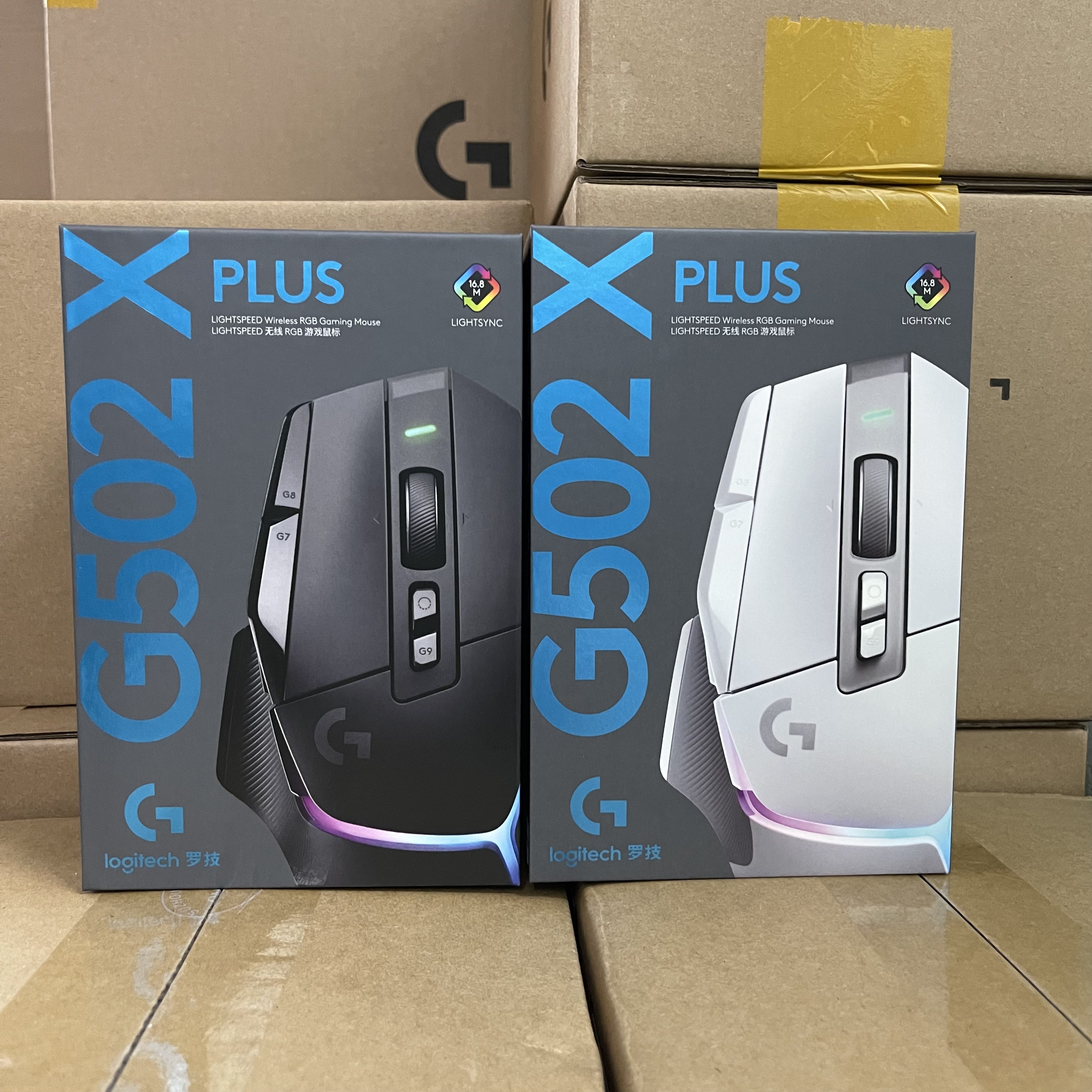￼￼国行正品罗技G502 X PLUS LIGHTSPEED 游戏鼠标  RGB流光灯效