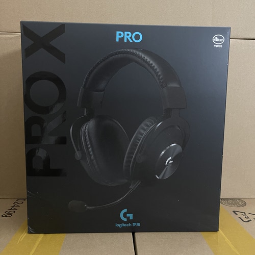 罗技（G）PRO X游戏耳机头戴式有线电竞耳机无线GPX麦克风7.1环绕