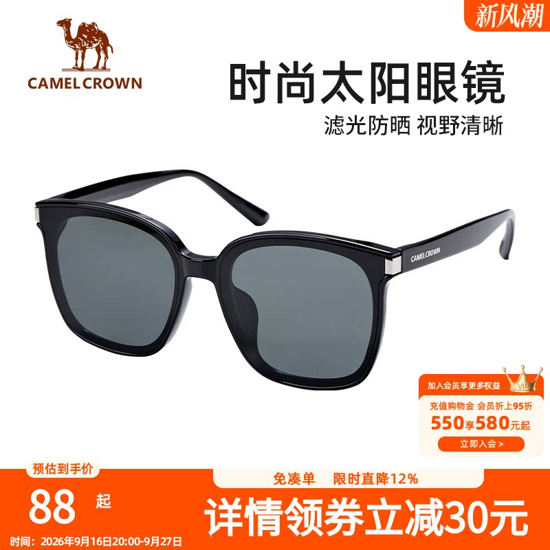 驼墨镜高级太阳眼镜遮阳户外