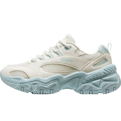 椰椰海盐骆驼奶油老爹鞋