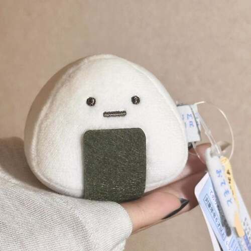 角落生物sanx系列海苔饭团软fufu治愈呆萌毛绒手玉沙包玩具公仔