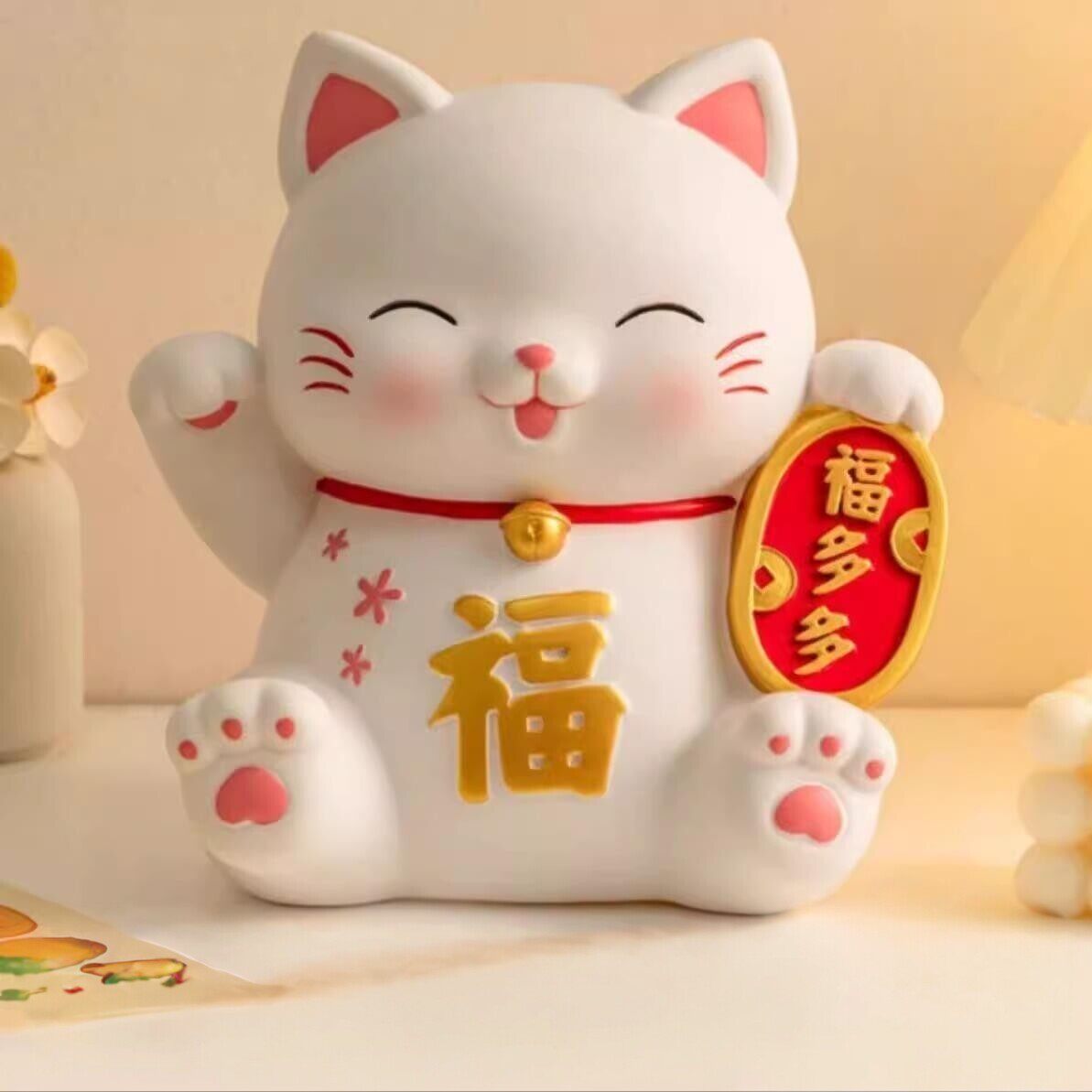男年2025女孩可进存钱罐新款储蓄网红招财猫零钱幼儿可出大容量罐