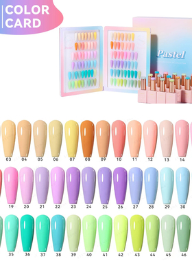 618新品马卡龙系列光疗胶