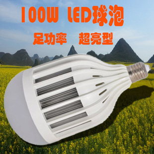 煜展100W50W瓦LED灯泡球泡鸟笼泡工厂仓库灯工矿灯商铺商店用灯