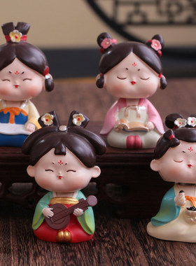 38节母亲节大唐仕女摆件西安文创纪念品陕西特产不夜城旅游周边洛