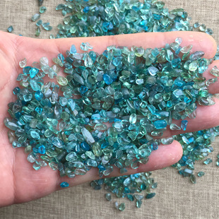 优质天然磷灰石碎石小颗粒鱼缸花瓶盆造景装饰铺垫石滴胶水晶碎石